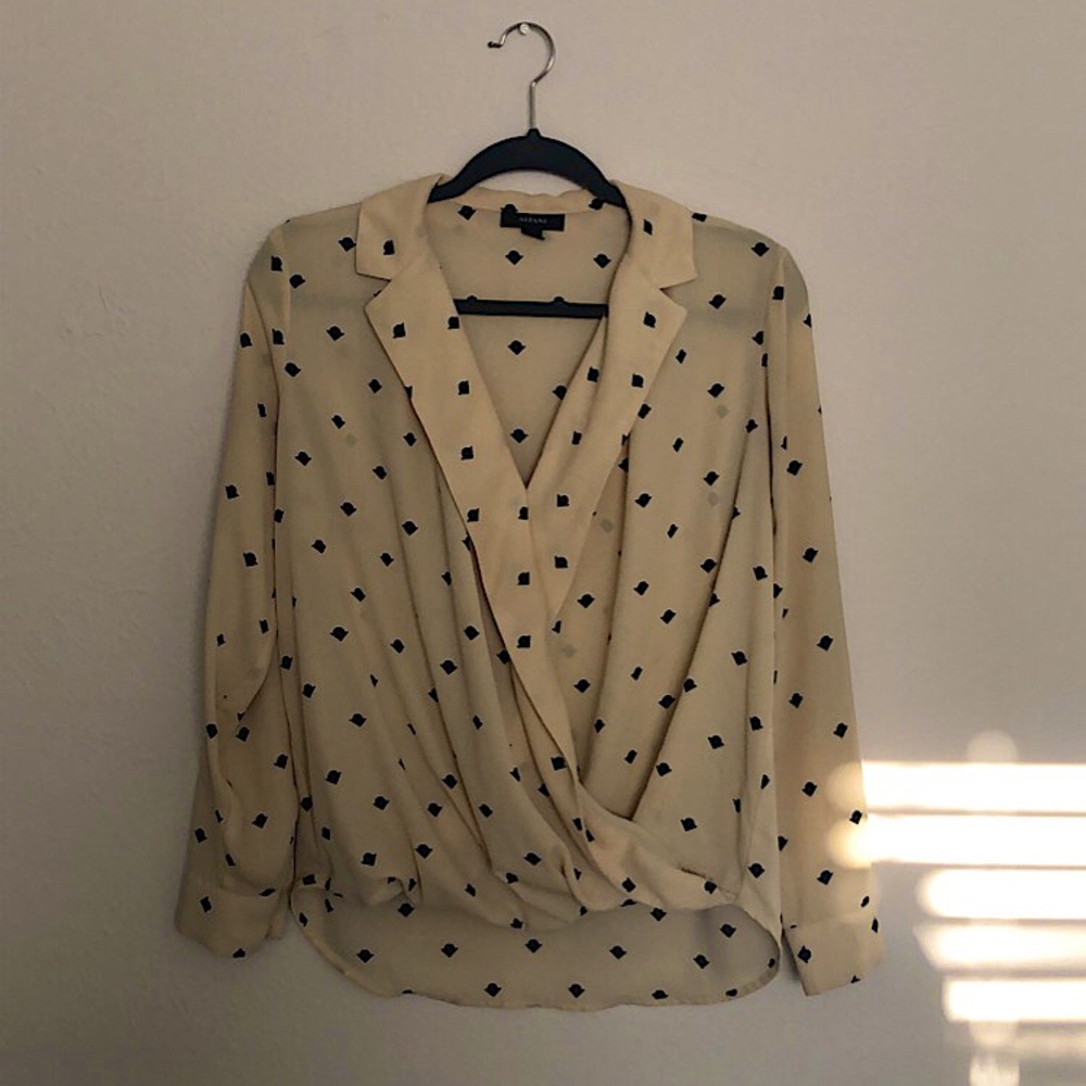 Yellow blouse